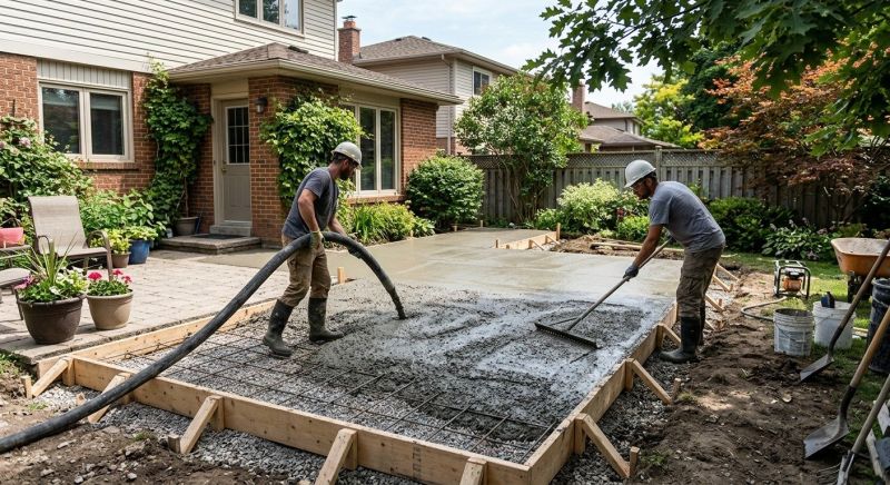 Concrete Installation in Lake Orion, MI
