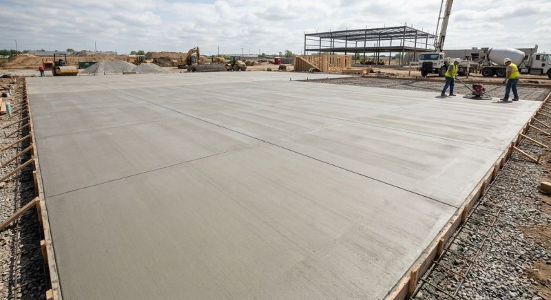 Commercial Slab Construction in Oak Park, MI