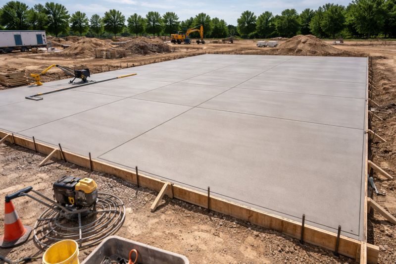 Commercial Slab Installation in Utica, MI