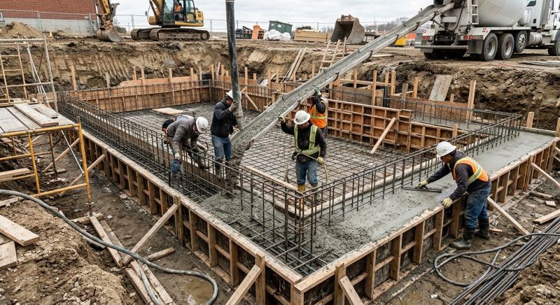 Concrete Basement Pouring in Lake Orion, MI