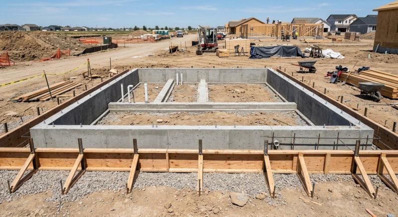 Concrete Foundation Installation in Hazel Park, MI