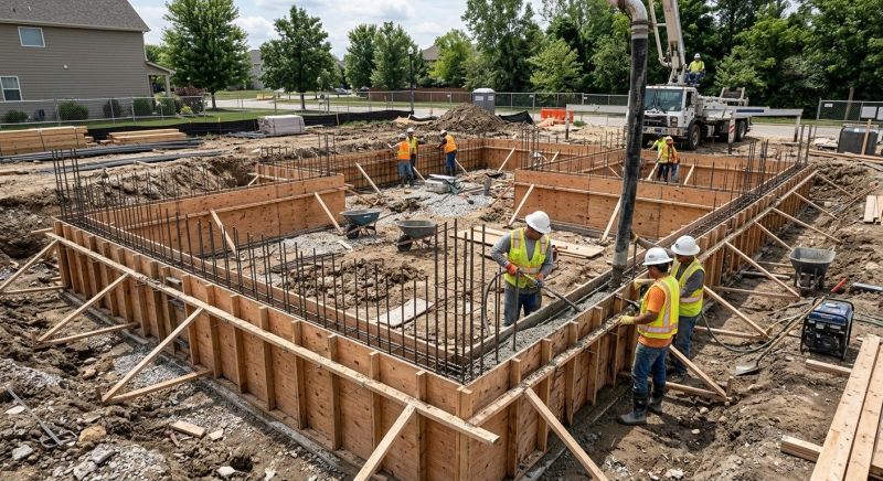 Foundation Construction in Almont, MI