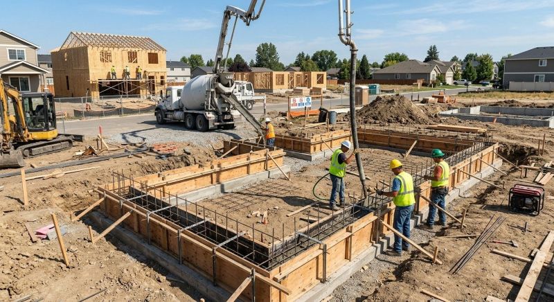 Foundation Construction in Auburn Hills, MI