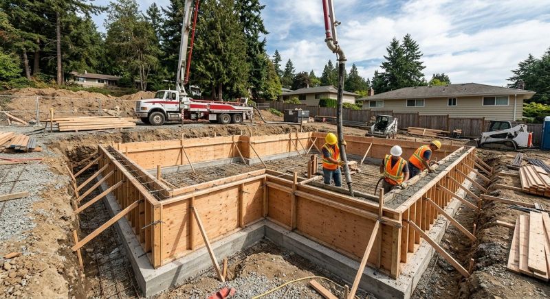Foundation Construction in Holly, MI