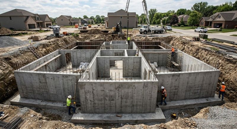 Foundation Construction in Rochester, MI