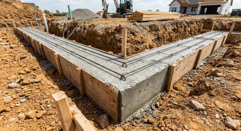 Foundation Footer Installation in Lake Orion, MI