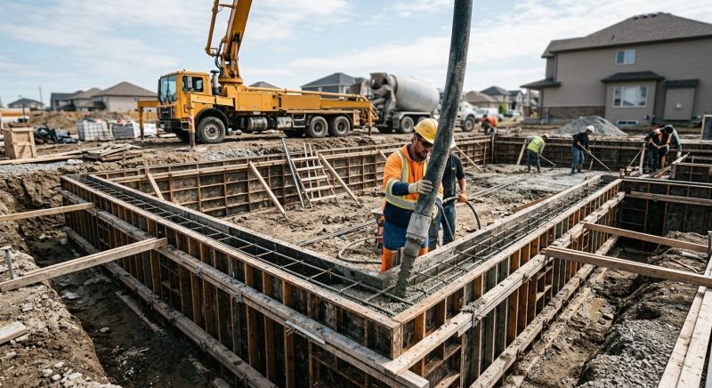 Foundation Wall Pouring in Clarkston, MI