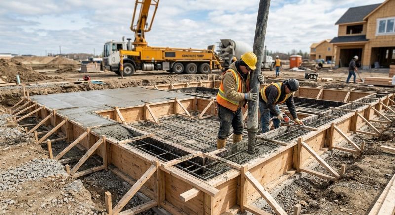 Foundation Wall Pouring in Macomb, MI