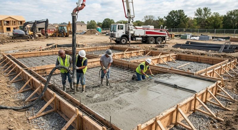 Foundation Wall Pouring in Macomb, MI