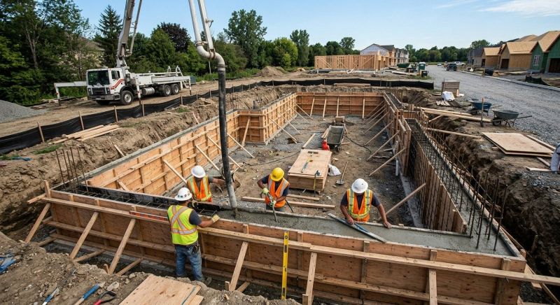 Home Foundation Installation in Clarkston, MI