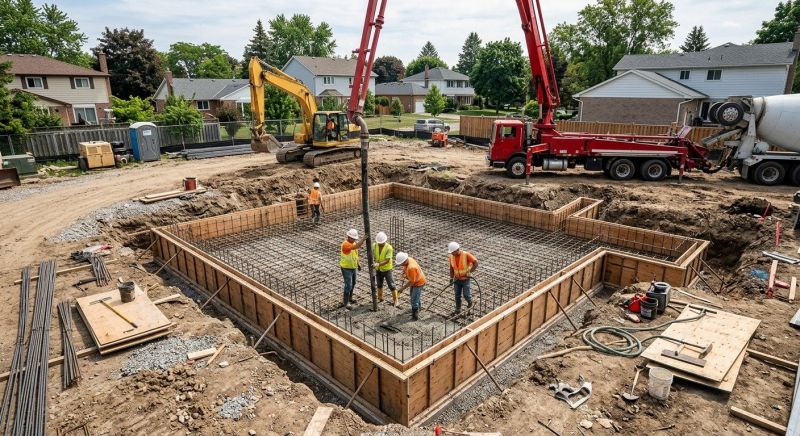 Home Foundation Installation in Davisburg, MI