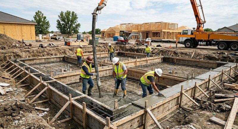 Home Foundation Installation in Highland, MI